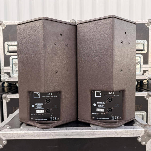 L-Acoustics 8XT Set of 4 with Flightcase – Pre-owned Certified