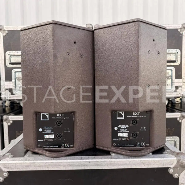 L-Acoustics 8XT Set of 4 with Flightcase – Pre-owned Certified