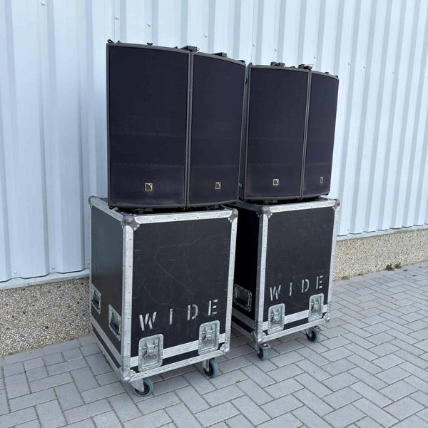 L-Acoustics ARCS Wide Pair – Set of 2 with Flightcase