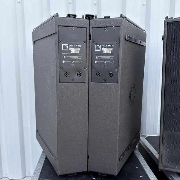 L-Acoustics ARCS Wide Pair – Set of 2 with Flightcase