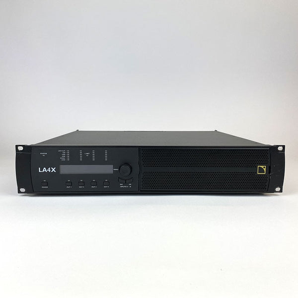 L-Acoustics LA4X AVB System Amplifier, 4x1000W DSP Control