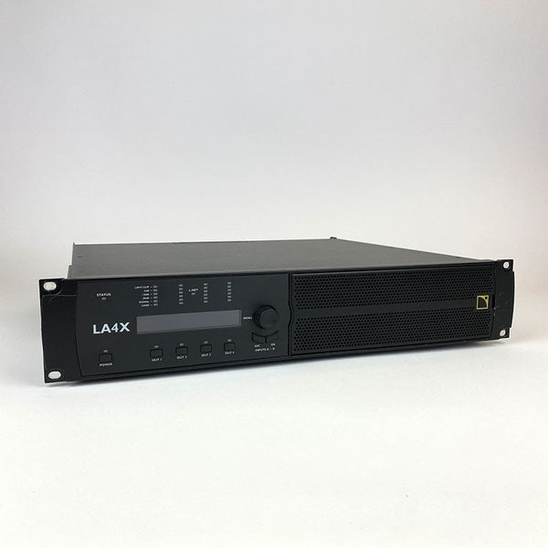 L-Acoustics LA4X AVB System Amplifier, 4x1000W DSP Control
