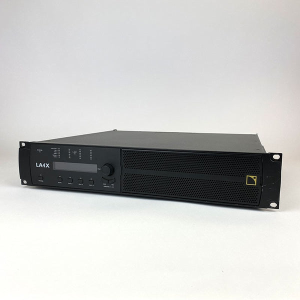 L-Acoustics LA4X AVB System Amplifier, 4x1000W DSP Control