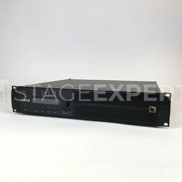 L-Acoustics LA4X AVB System Amplifier, 4x1000W DSP Control