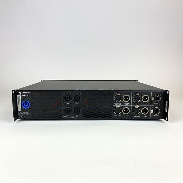 L-Acoustics LA4X AVB System Amplifier, 4x1000W DSP Control