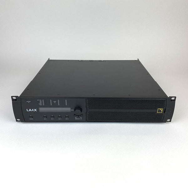 L-Acoustics LA4X AVB System Amplifier, 4x1000W DSP Control