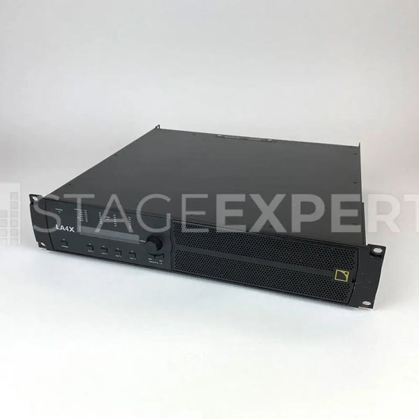 L-Acoustics LA4X AVB System Amplifier, 4x1000W DSP Control