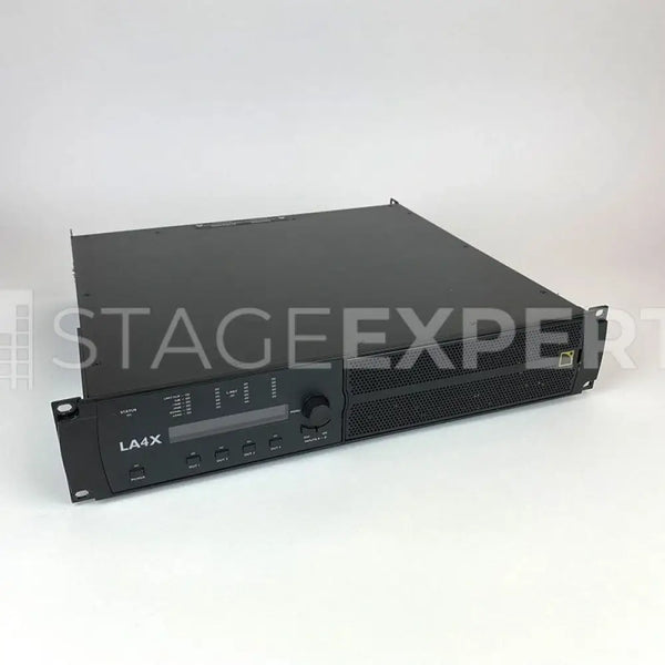 L-Acoustics LA4X AVB System Amplifier, 4x1000W DSP Control