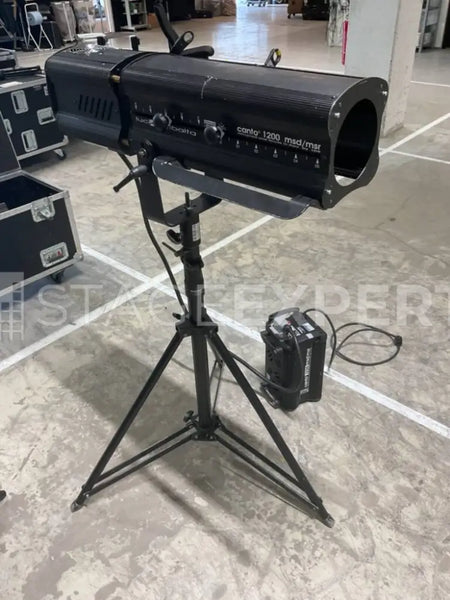 LDR Canto MSR1200 Followspot Bundle with Stand & Case – Kit