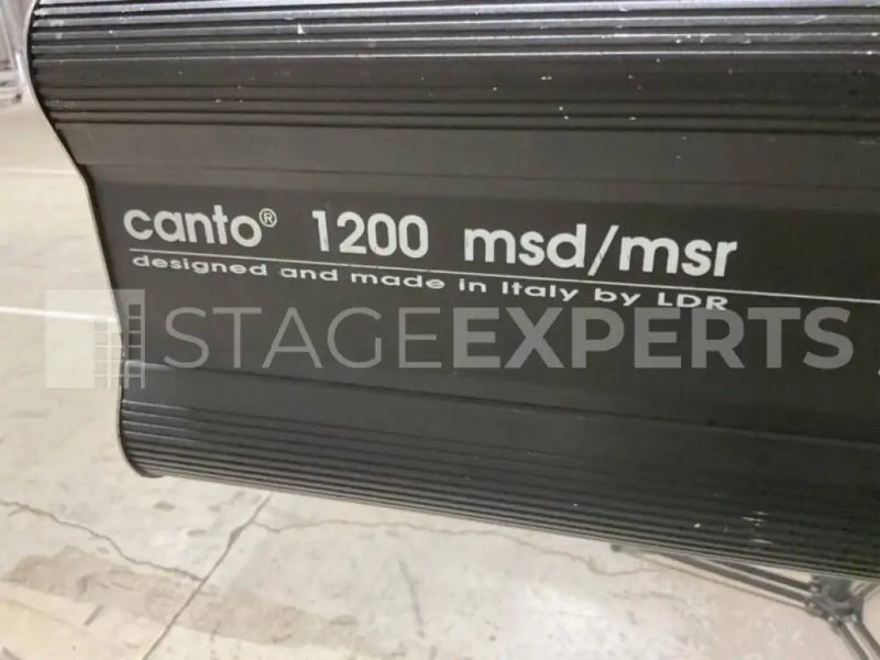 LDR Canto MSR1200 Followspot Bundle with Stand & Case – Kit