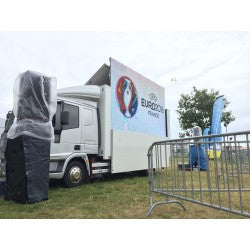 LED Screen on Trailer – 12m² P10 Mobile Outdoor Display