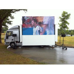 LED Screen on Trailer – 12m² P10 Mobile Outdoor Display