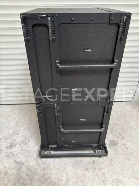 Meyer Sound LFC 900 Subwoofer Pair on Dolly with Cover Set