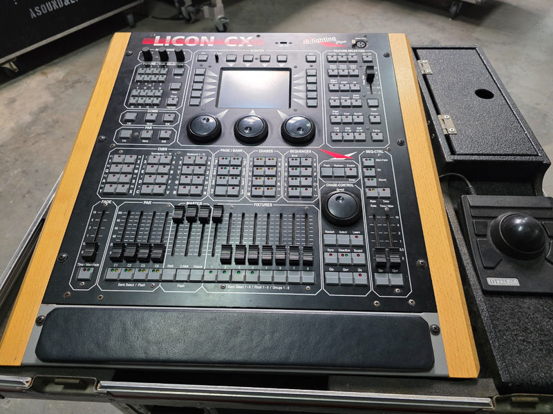 JB Lighting Licon CX Lighting Console with Case & Trackball