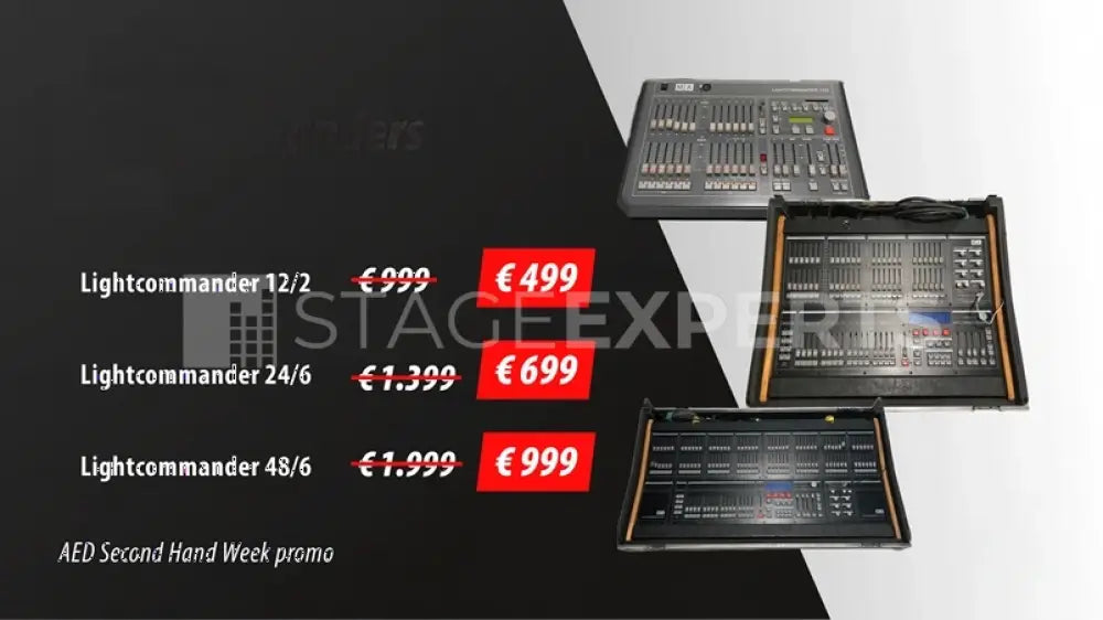 MA Lighting Lightcommander 48/6 Lighting Console with Case