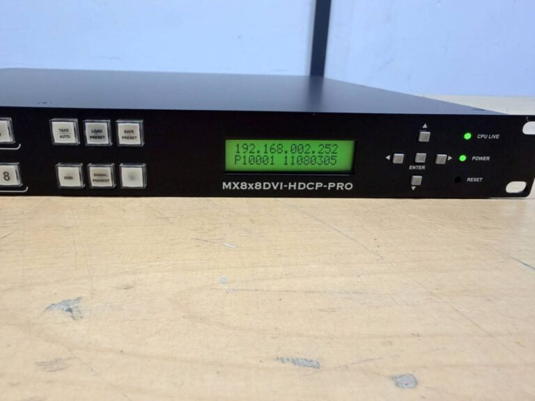 Lightware MX8x8 DVI‑HDCP‑Pro 8x8 DVI Matrix Switcher