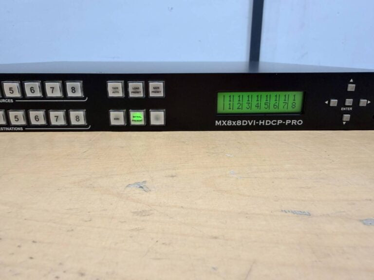 Lightware MX8x8 DVI‑HDCP‑Pro 8x8 DVI Matrix Switcher