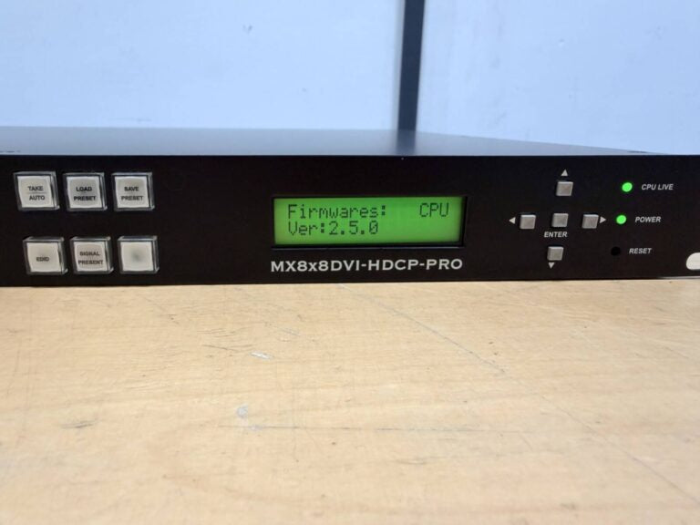 Lightware MX8x8 DVI‑HDCP‑Pro 8x8 DVI Matrix Switcher