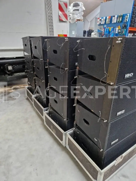 IBO LA-210f Line Array Set with Frames & Flightcases