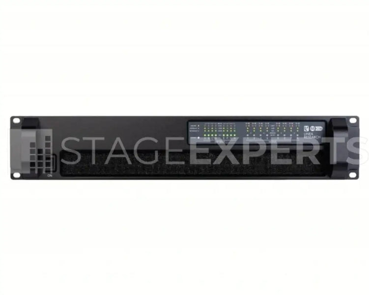 Linea Research 88 C10 DANTE System Amplifier, 8x1250W, 96kHz DSP