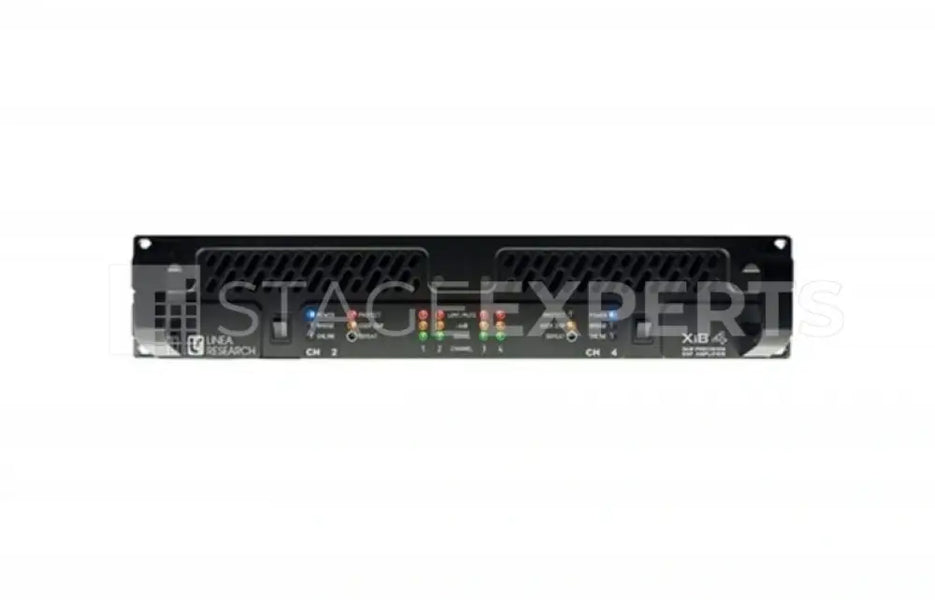 Linea Research XiB4 4‑Ch System Amplifier, 5000W RMS