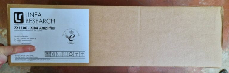 Linea Research XiB4 4‑Ch System Amplifier, 5000W RMS