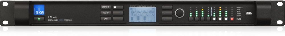 Lake LM44 Digital Processor with AES/DSUB Breakout | Dante