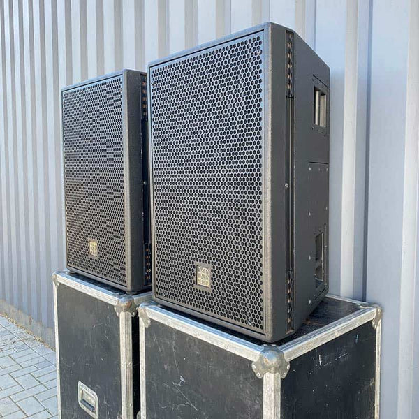Logic System CS 1296 (4) Passive Mid/Top Speakers + Cases