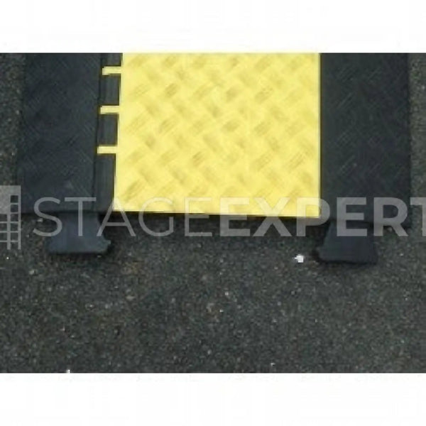 YELLOW CABLE 50x 5-Channel Cable Protectors, Straight Sections