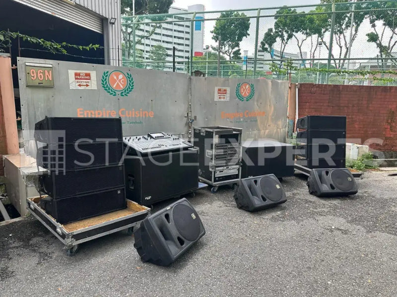 SLS LS8800 Line Array Package with X32, QSC & APEX