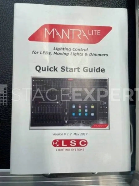 LSC Mantra Lite Lighting Console, Flight Case Included