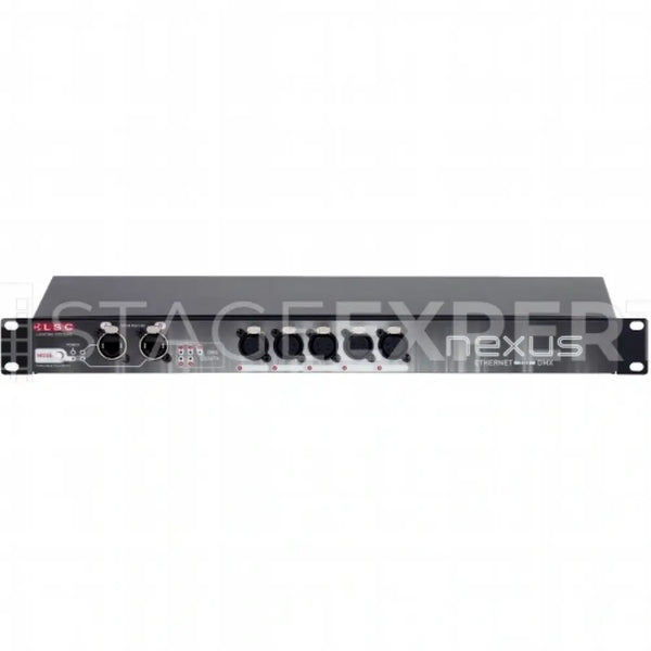 LSC Nexus NXSR 5‑Port DMX/Ethernet Node – 19-inch Rack