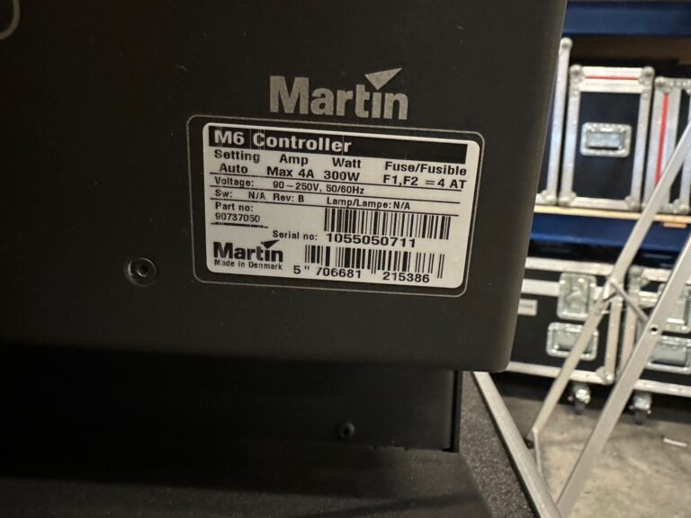 Martin M6 & M2PC Package – Pro Lighting Control System