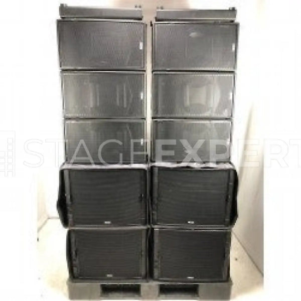 NEXO M10/M12 + Sub with NXAMP 4x2 MKII Complete Kit