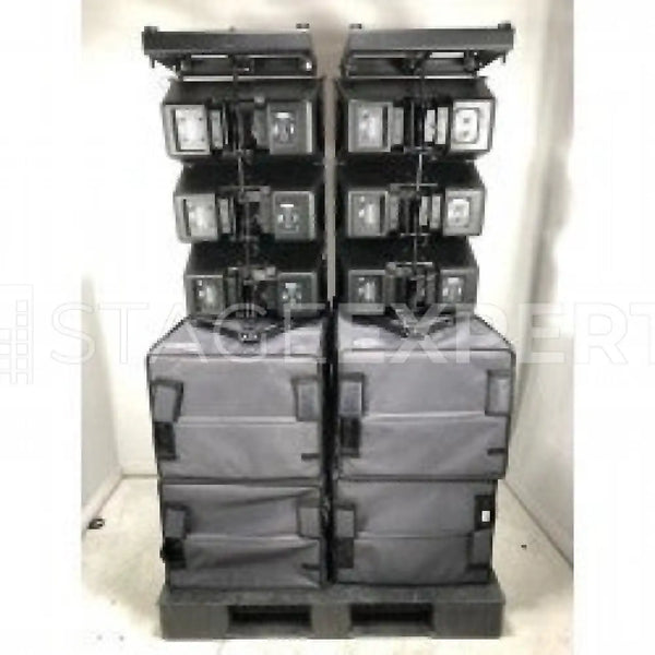 NEXO M10/M12 + Sub with NXAMP 4x2 MKII Complete Kit