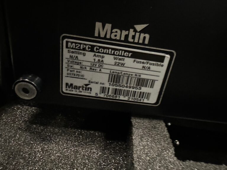 Martin M6 & M2PC Package – Pro Lighting Control System