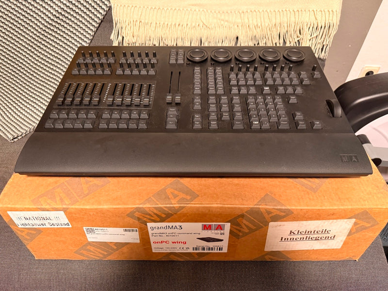 MA Lighting grandMA3 onPC Command Wing – 4096 parameters