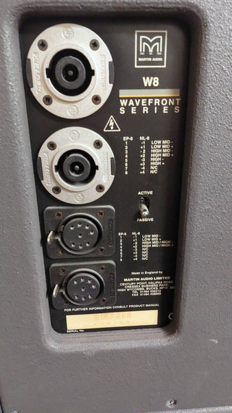 Martin Audio W8C 3‑Way Full‑Range Loudspeaker – Stage Experts