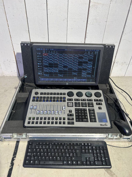 Martin M2GO Lighting Console with Elo Touchscreen & Case