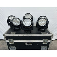 Load image into Gallery viewer, Martin MAC Aura – 6 Fixtures with Flight Case &amp; Clamps Kit
