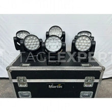 Load image into Gallery viewer, Martin MAC Aura – 6 Fixtures with Flight Case &amp; Clamps Kit
