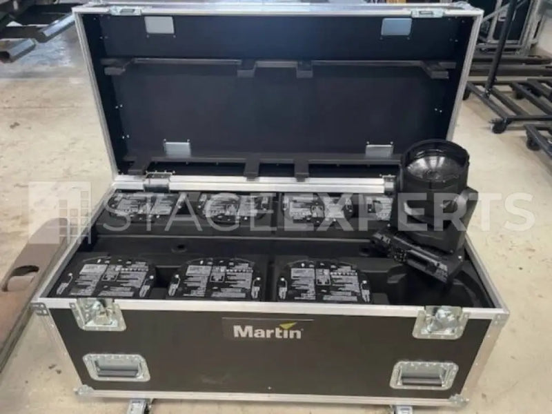 Martin MAC One Moving Head Beam – 8-Pack with Flightcase