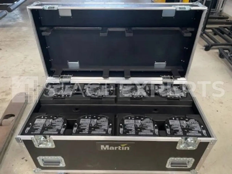 Martin MAC One Moving Head Beam – 8-Pack with Flightcase