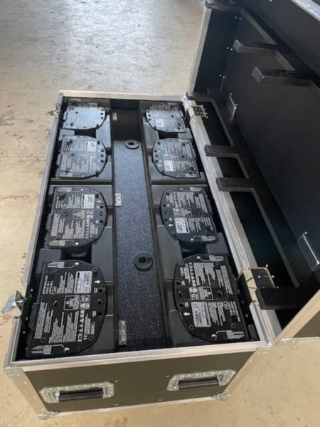 Martin MAC One Moving Head Beam – 8-Pack with Flightcase