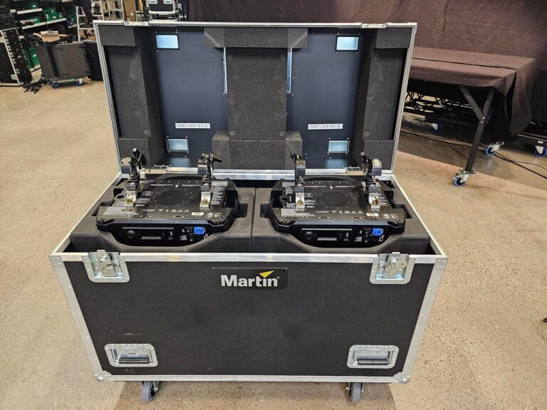 Martin MAC Viper Performance – 14 Moving Spot Fixtures Lot