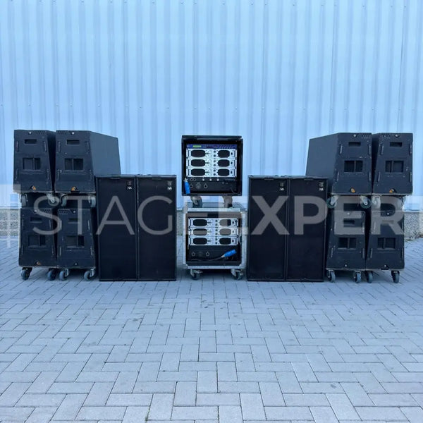 Martin Audio Synco W8LC – set of 12 line array with racks