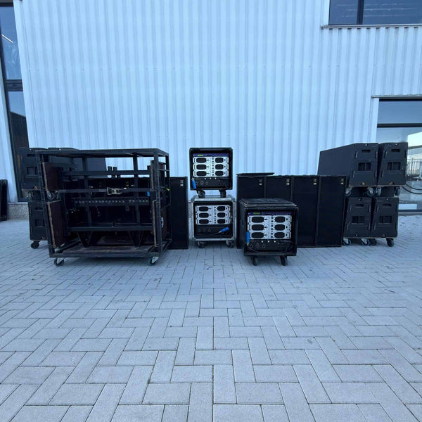 Martin Audio W8LC Synco Line Array – Set of 16 with Racks