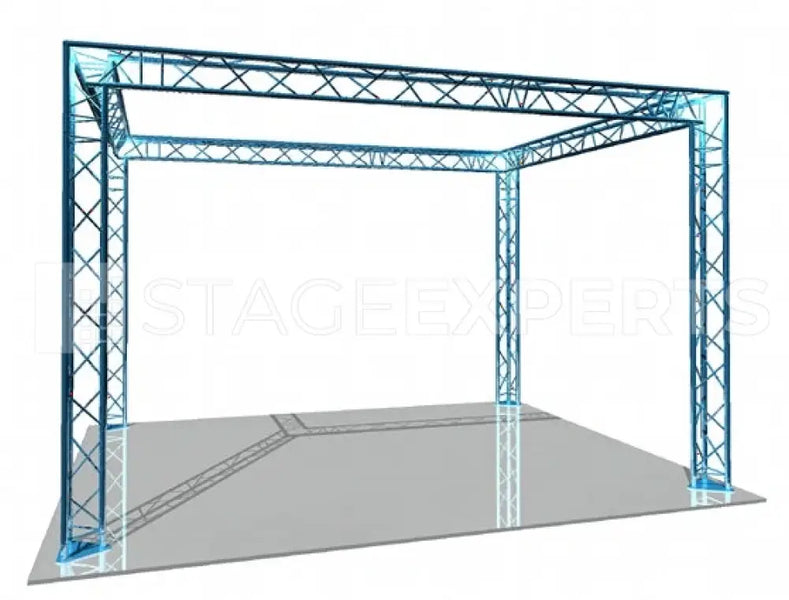 DECOTRUSS Exhibition Stand Truss Kit 4 x 3 x 2.55 m Decorative