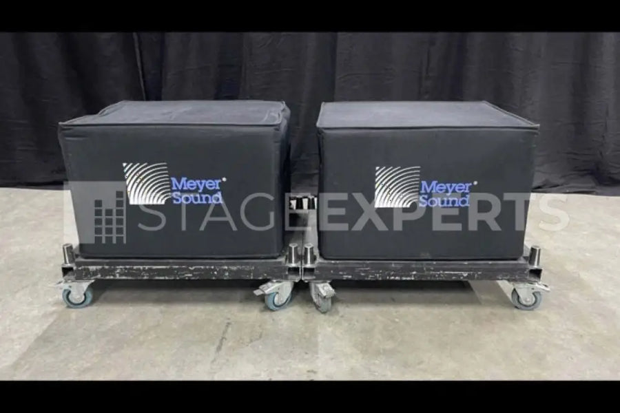 Meyer Sound 500-HP Subwoofers, Pair with Rigging & Covers