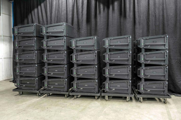 Meyer Sound LEOPARD Line Array Package – 22 Cabinets & Grids